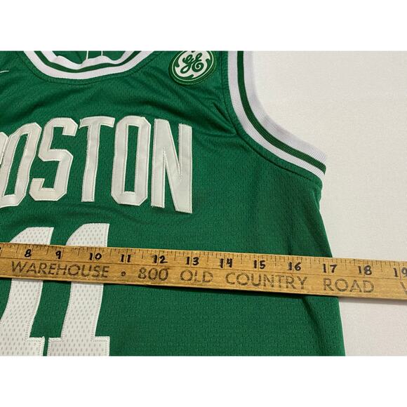 Boston Celtics Kyrie Irving Nike Swingman NBA Jersey Youth Size L 17x22 - Picture 4 of 9